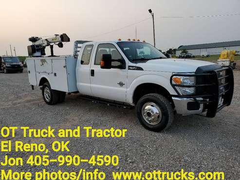 2015 Ford F-350 4wd 4000lb Crane 9ft Mechanics Service Bed 6.7L... for sale in Oklahoma City, OK