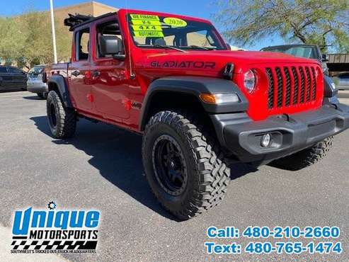 2020 JEEP GLADIATOR SPORT ~ LEVELED~ LOW MILES ~ CHRISTMAS SPECIAL!... for sale in Tempe, NV