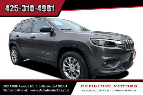 2019 Jeep Cherokee Latitude Plus AVAILABLE IN STOCK! SALE! for sale in Bellevue, WA