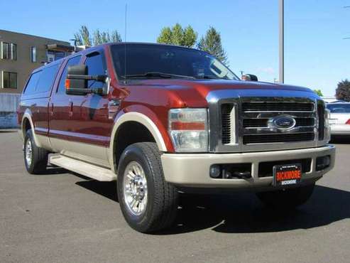 2008 Ford F250 Super Duty Crew Cab Diesel 4x4 4WD F-250 King Ranch Pic for sale in Gresham, OR