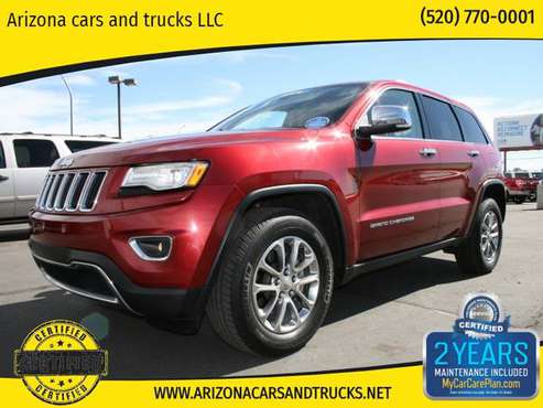 2015 Jeep Grand Cherokee 4X4 4dr Limited Panoramic Sunroof... for sale in Tucson, AZ