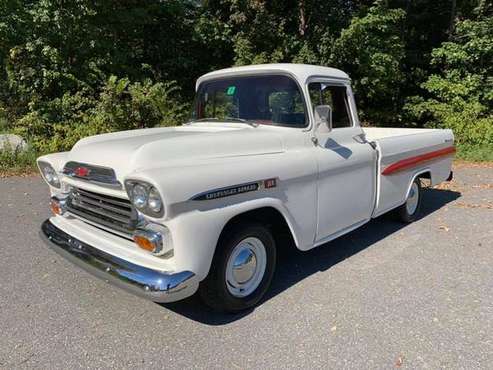 1959 Chevy Apache Fleetside - Short Cab/ Long Bed - Solid Truck ! for sale in Tyngsboro, MA
