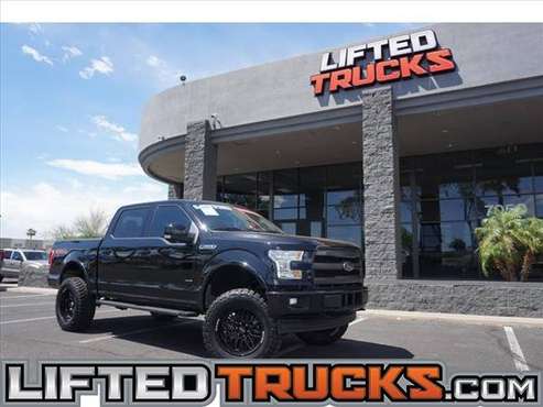 2017 Ford f-150 f150 f 150 LARIAT 4WD SUPERCREW 5 5 4x - Lifted for sale in Glendale, AZ