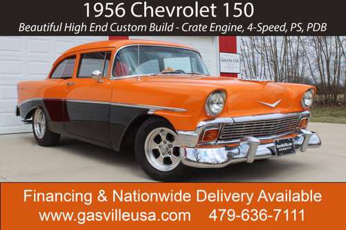 1956 Chevy, 4-Speed, PS, PB, Custom Build, 152 Pics, 7 Videos - cars for sale in Rogers, TX