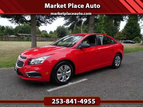 2016 Chevrolet Cruze LS Sedan A/C CD Loaded !! for sale in PUYALLUP, WA
