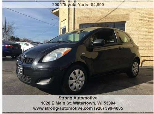 2009 Toyota Yaris Base 2dr Hatchback 4A - cars & trucks - by dealer... for sale in Watertown, WI
