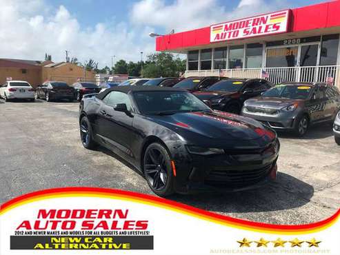 2017 CHEVROLET CAMARO!! $1000 DOWN** EVERYONE APPROVED!! for sale in Hollywood, FL