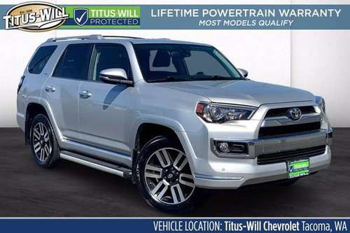 2017 Toyota 4Runner 4x4 4WD 4 Runner Limited SUV for sale in Tacoma, WA