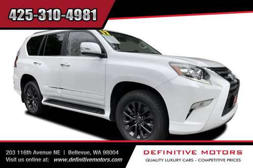 2017 Lexus GX 460 PREMIUM AVAILABLE IN STOCK! SALE! - cars & for sale in Bellevue, WA