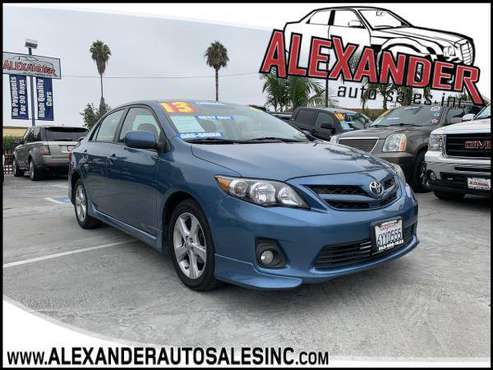 2013 *TOYOTA* *COROLLA* *S* $0 DOWN! LOW PAYMENTS! CALL US TODAY📞 for sale in Whittier, CA