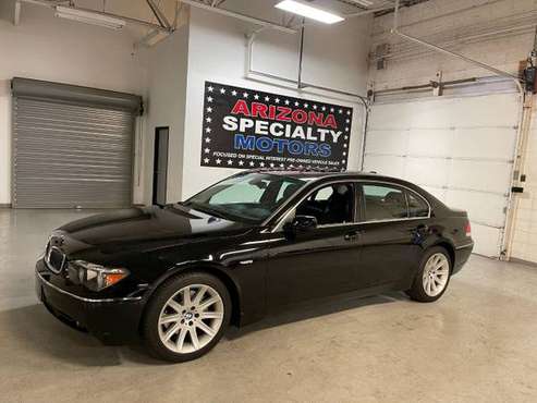 2004 BMW 745Li 27k MILES FROM NEW EXTRAORDINARY CONDITION CARFAX for sale in Tempe, AZ