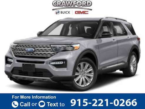 2020 Ford Explorer XLT hatchback Gray - cars & trucks - by dealer -... for sale in El Paso, TX