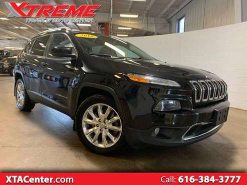 2016 JEEP CHEROKEE LIMITED FWD ALLOYS! LEATHER! BACKUP CAM! LOADED! for sale in Coopersville, MI