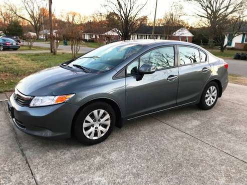 2012 Honda civic LX 4 door excellent mechanical condition - cars &... for sale in Richmond , VA
