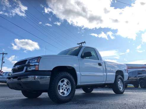 *Super Clean 2003 Chevrolet Silverado Regular Cab Short Bed 4x4 for sale in STOKESDALE, NC