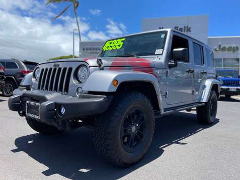 SPECIAL EDITION ) 2017 JEEP WRANGLER - - by dealer for sale in Kahului, HI