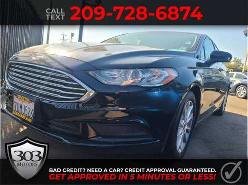 2017 Ford Fusion SE Sedan 4D - - by dealer - vehicle for sale in Stockton, CA