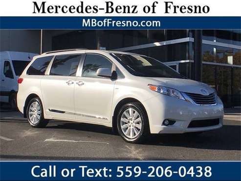 2017 Toyota Sienna XLE Premium - cars & trucks - by dealer - vehicle... for sale in Fresno, CA