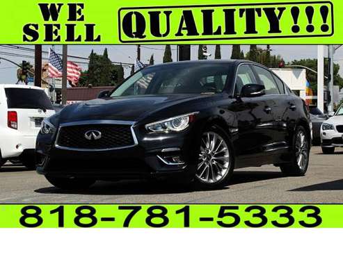 2018 INFINITI Q50 3.0T LUXE AWD *$0 - $500 DOWN, *BAD CREDIT NO... for sale in North Hollywood, CA