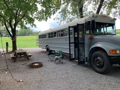 Skoolie - Converted School Bus, Tiny Home, Camper Bus with LED... for sale in State Park, SC