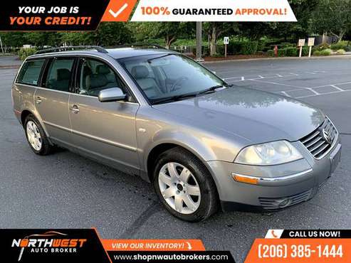2002 Volkswagen Passat GLX FOR ONLY $87/mo! - cars & trucks - by... for sale in Kent, WA
