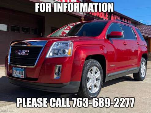 2015 GMC TERRAIN SLT, AWD, LEATHER, LOADED, 89,XXX MILES... - cars &... for sale in Cambridge, MN