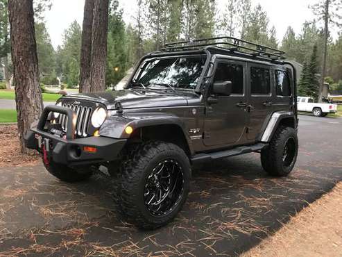 2016 Jeep Wrangler Sahara Unlimited - cars & trucks - by dealer -... for sale in Spokane, WA