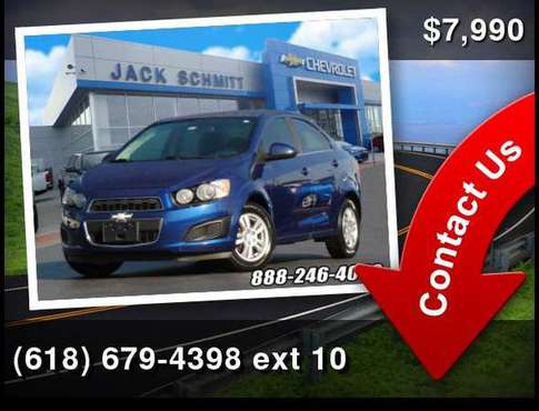 2013 Chevrolet Chevy Sonic LT - - by dealer - vehicle for sale in Wood River, MO