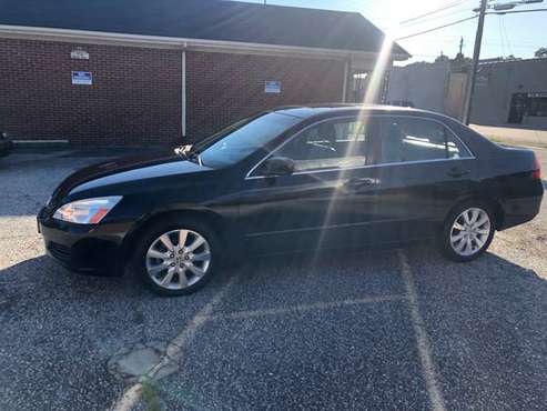 2007 HONDA ACCORD EX-V6 CLEAN CAR, LEATHER, WELL MAINTAINED, CALL... for sale in Four Oaks, NC