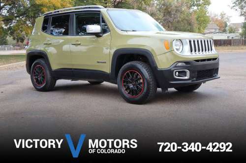 2015 Jeep Renegade 4x4 4WD Limited SUV - cars & trucks - by dealer -... for sale in Longmont, CO