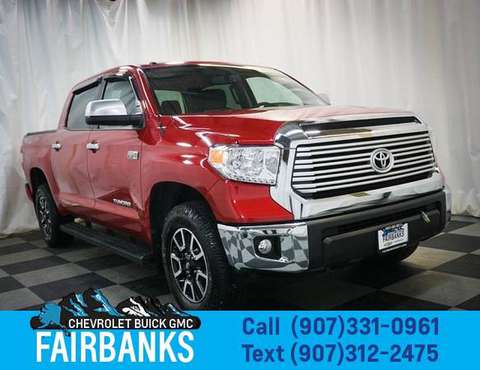 2017 Toyota Tundra Limited CrewMax 5 5 Bed 5 7L - - by for sale in Fairbanks, AK
