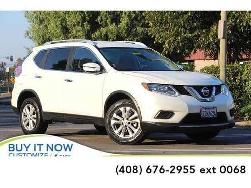 2016 Nissan Rogue wagon SV 4D Sport Utility (White) - cars & trucks... for sale in Brentwood, CA