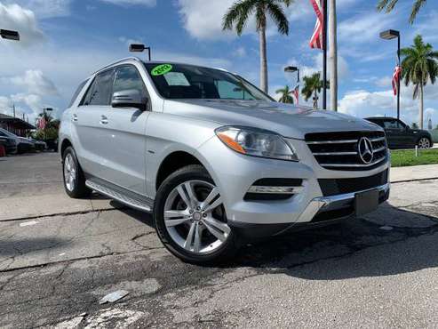 2012 MERCEDES ML350 0 DOWN WITH 650 CREDIT!! CALL CARLOS for sale in south florida, FL