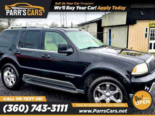 2003 Lincoln Aviator Premium PRICED TO SELL! - - by for sale in Longview, OR