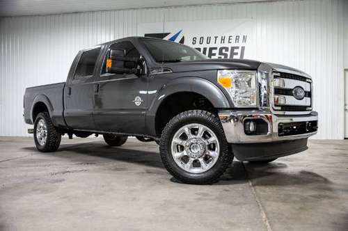 2015 Ford F-250 6.7 Diesel _ Lariat _ Southern Clean _ Black Leather for sale in Oswego, NY
