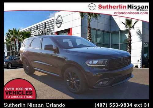 2018 Dodge Durango Sxt - cars & trucks - by dealer - vehicle... for sale in Orlando, FL