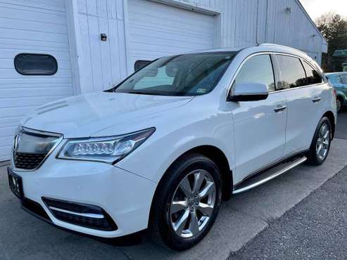 2016 Acura MDX AWD - Advance Package - TV DVD - Moonroof - Nav - One for sale in binghamton, NY