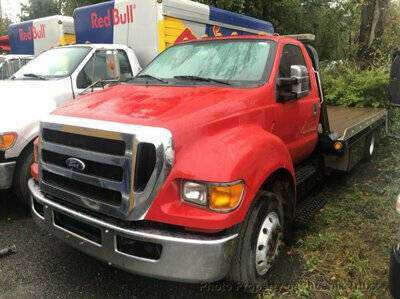 2011 FORD F-650 f650 f 650 2DR DIESEL ROLLBACK FLATBED TOW Truck for sale in South Amboy, PA