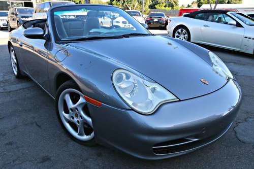 2002 PORSCHE CARRERA 911 CABRIOLET 320+HP 6 SPEED MANUAL FULLY LOADED for sale in San Diego, CA