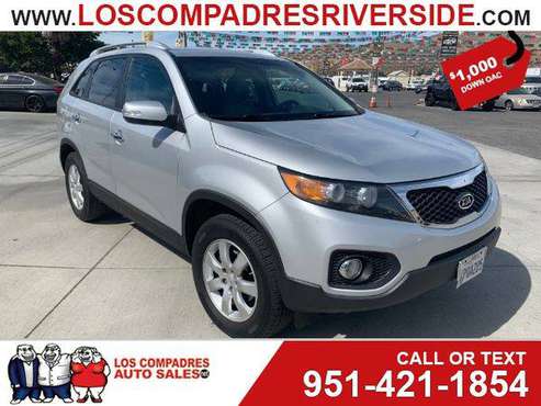 2011 Kia Sorento Base -$1,000 Down and Your Job, Drives Today! for sale in Riverside, CA