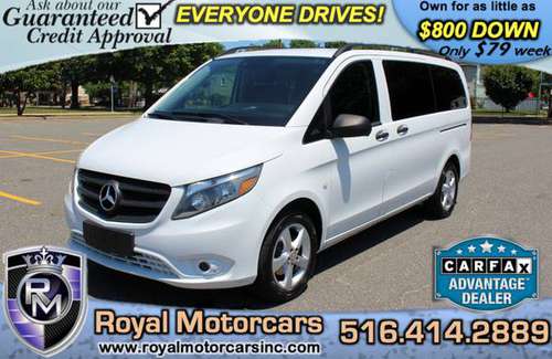 2016 MERCEDES METRIS PASSENGER VAN WE FINANCE ALL !!! - cars &... for sale in Uniondale, NY