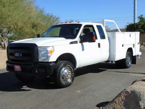 2012 FORD F350 4X4 EXTENDED CAB SERVICE BODY UTILITY BED WORK TRUCK... for sale in Phoenix, TX