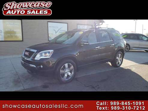LOADED ACADIA!! 2012 GMC Acadia FWD 4dr SLT1 for sale in Chesaning, MI