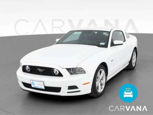2014 Ford Mustang GT Premium Coupe 2D coupe White - FINANCE ONLINE -... for sale in Wheeling, WV