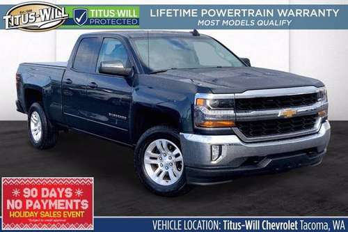 2018 Chevrolet Silverado 1500 4x4 4WD Chevy Truck LT Extended Cab -... for sale in Tacoma, WA
