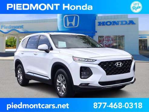 2020 Hyundai Santa Fe Quartz White Great price! - - by for sale in Anderson, SC