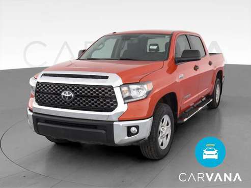2018 Toyota Tundra CrewMax SR5 Pickup 4D 5 1/2 ft pickup Orange - -... for sale in Lewisville, TX