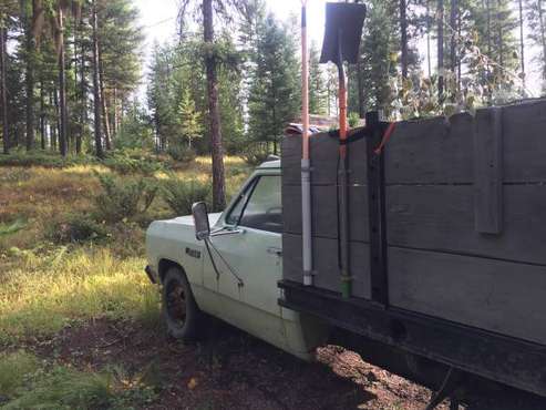 1982 dodge flatbed dump for sale in Columbia Falls, MT