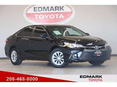 2015 Toyota Camry LE sedan Black - - by dealer for sale in Nampa, ID