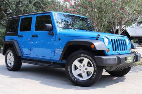 2012 COSMOS BLUE JEEP WRANGLER UNLIMITED SPORT ~ Delivery Available!... for sale in League City, LA